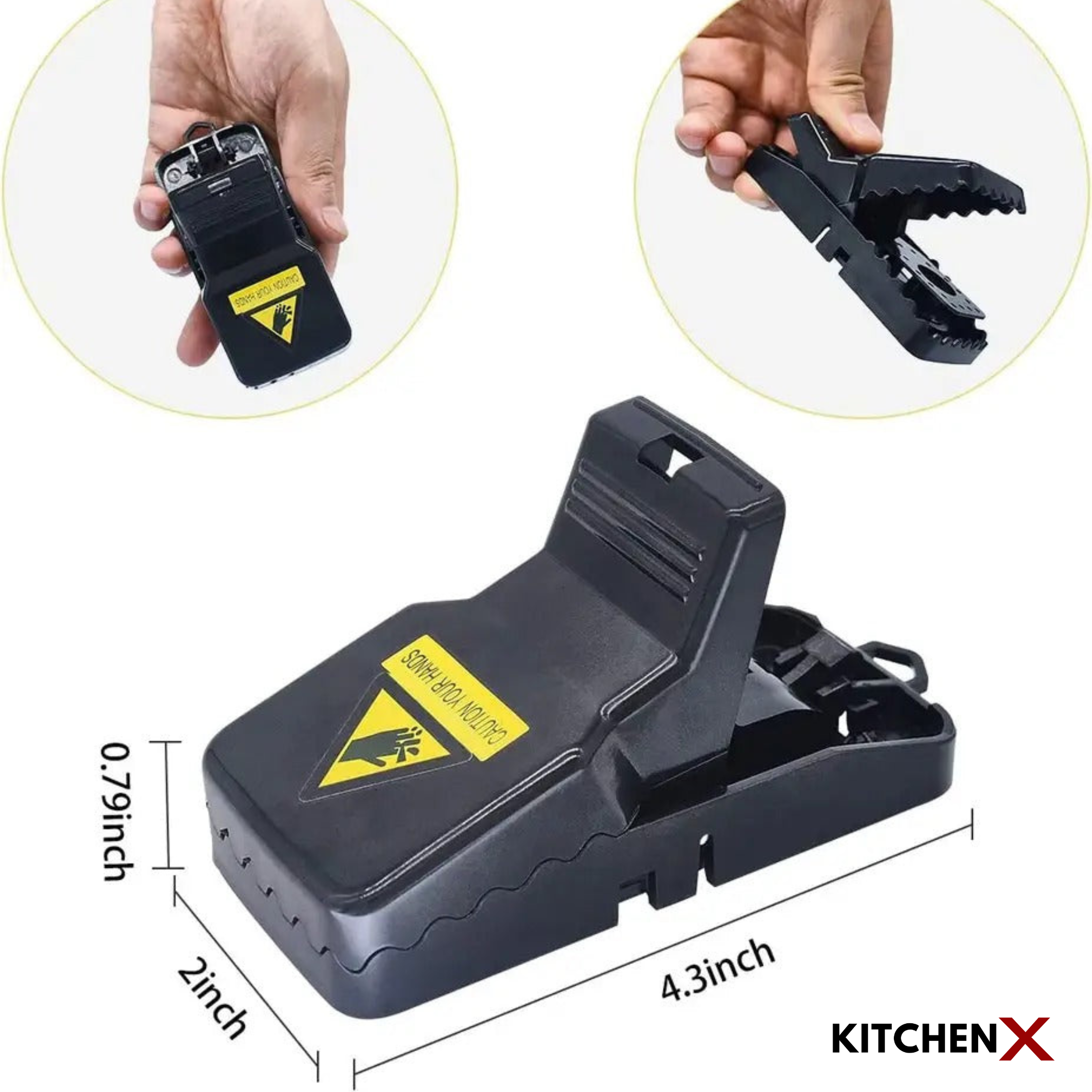 Heavy Duty Mouse Catcher Trap - (BUY 1 GET 1 FREE)
