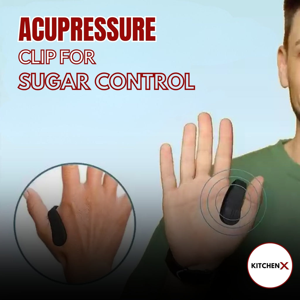 Acupressure Magnetic Sugar Control Clip - (BUY 1 GET 1 FREE)