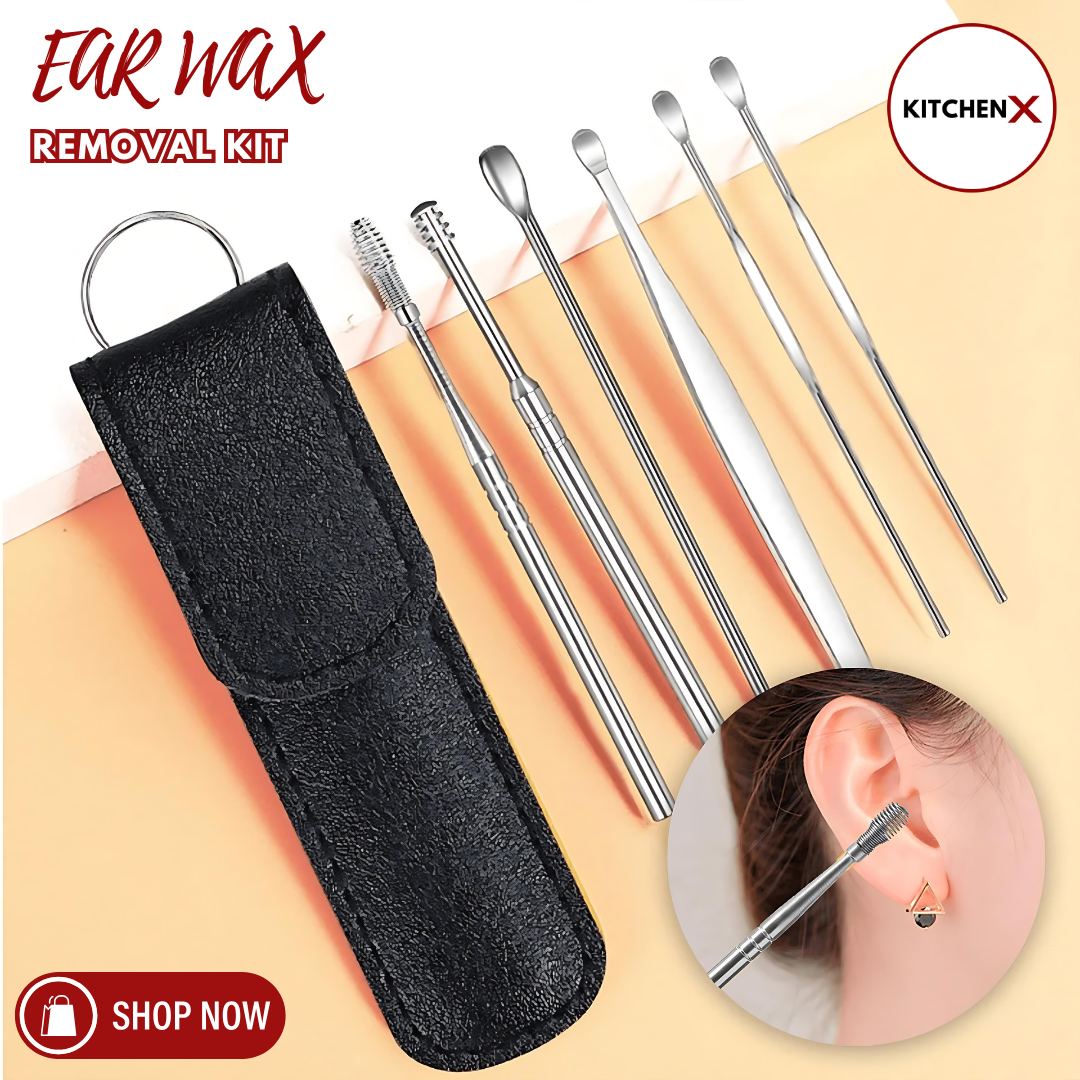 6 PCS Ear Wax Removal Kit - (BUY 1 GET 1 FREE)