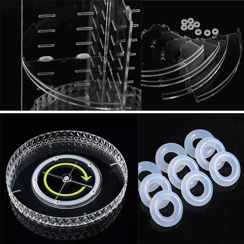 Rotating 360 Cosmetic Organizer